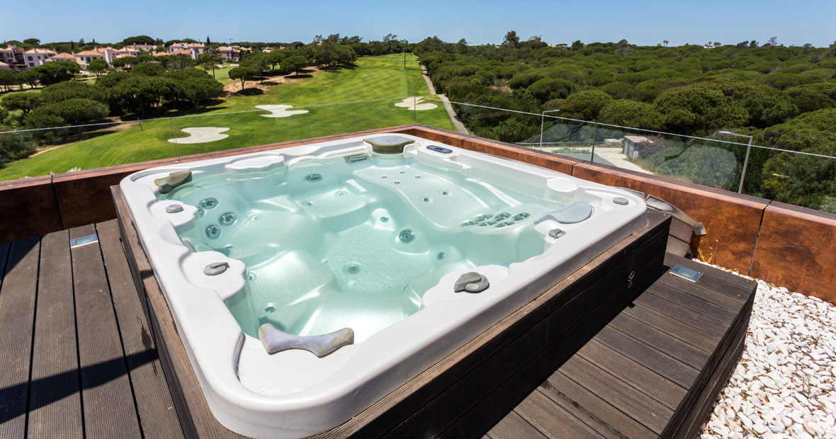 chalet avec spa
